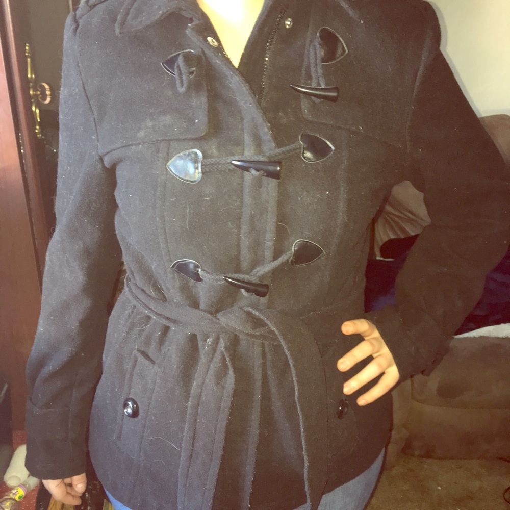 Black Winter Coat